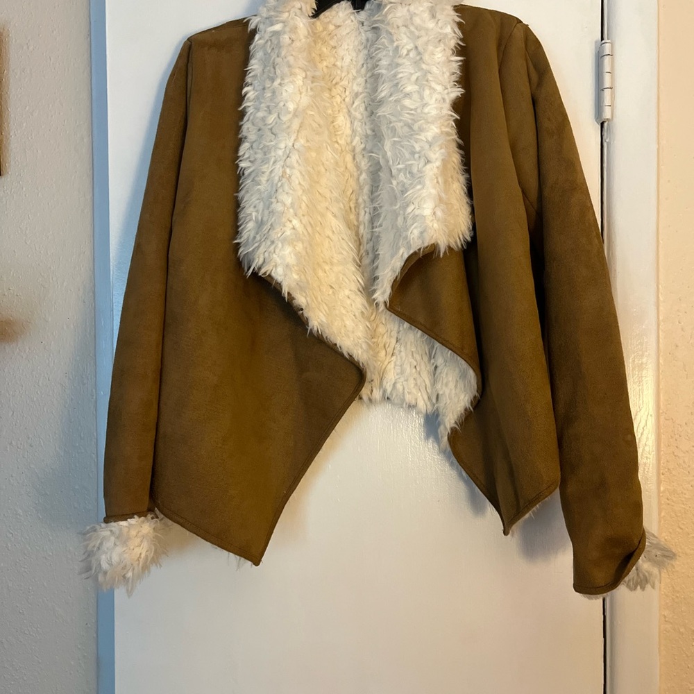 Piko 1988 Brown and Cream Teddy Jacket